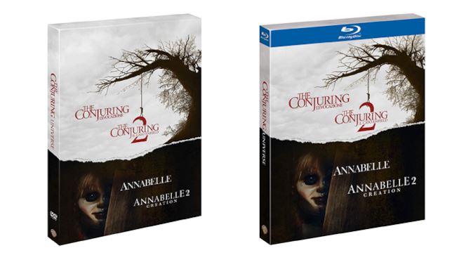 The Conjuring Annabelle Bluray DVD cofanetto